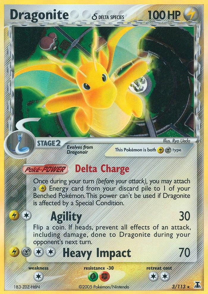 Dragonite 3/113 - EX Delta Species