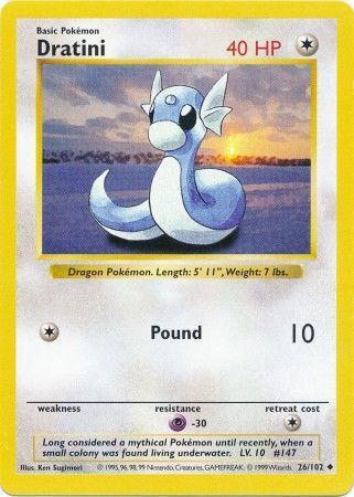 Dratini 26/102 - Base Set