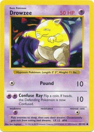 Drowzee 49/102 - Base Set