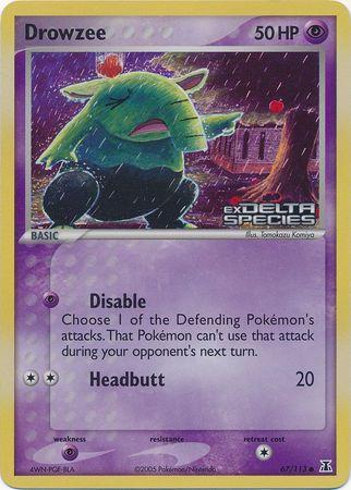 Drowzee 67/113 - EX Delta Species