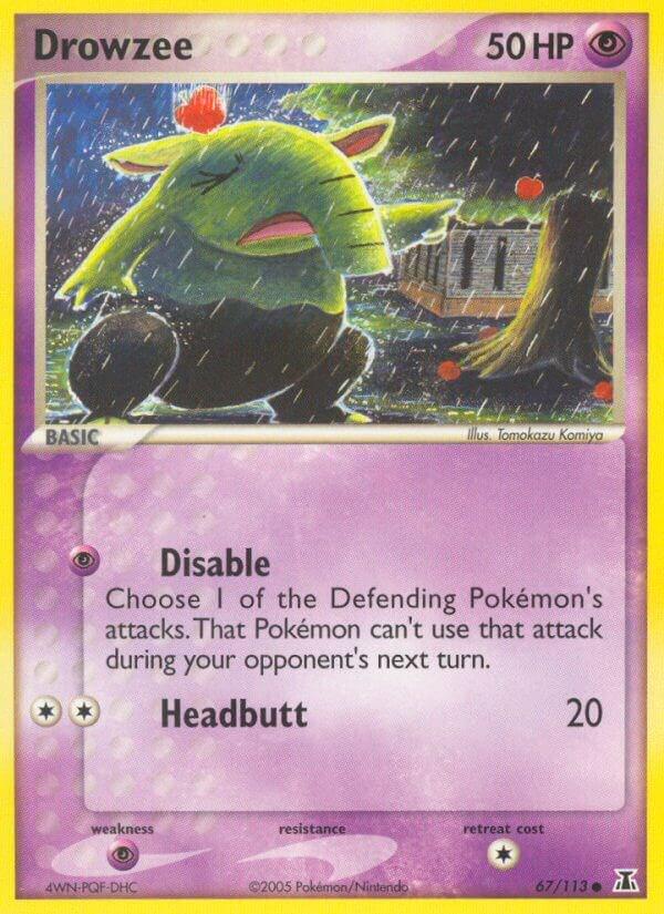Drowzee 67/113 - EX Delta Species