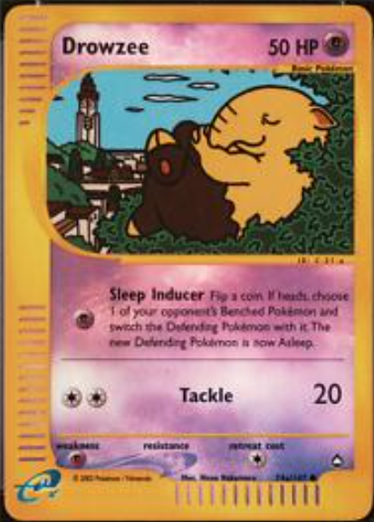 Drowzee 74a/147 - Aquapolis