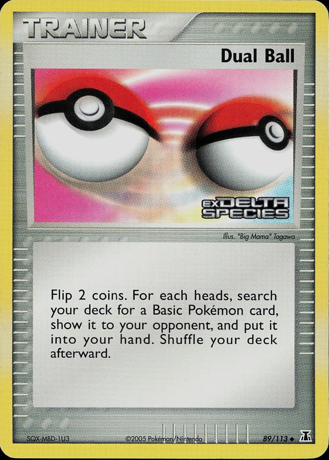 Dual Ball 89/113 - EX Delta Species