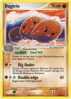 Dugtrio 5/100 - EX Crystal Guardians
