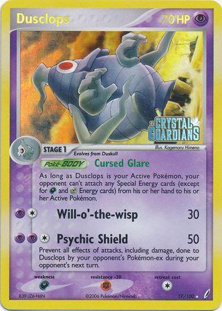 Dusclops 17/100 - EX Crystal Guardians
