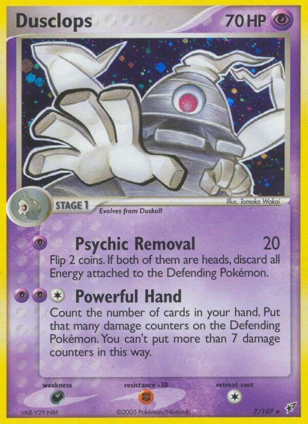 Dusclops 7/107 - EX Deoxys