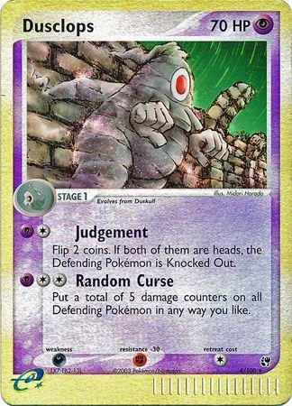 Dusclops 4/100 - EX Sandstorm