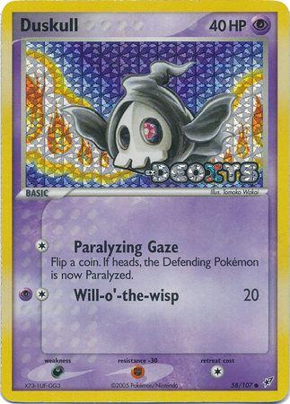 Duskull 58/107 - EX Deoxys