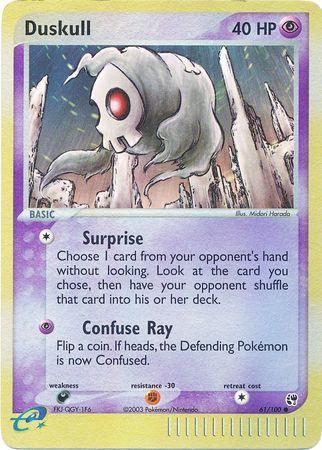 Duskull 61/100 - EX Sandstorm