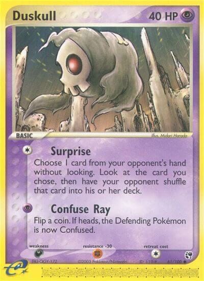 Duskull 61/100 - EX Sandstorm