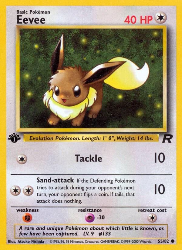 Eevee 55/82 - Team Rocket