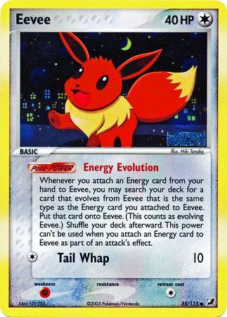 Eevee 55/115 - EX Unseen Forces