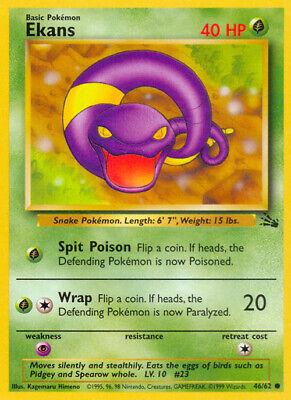 Ekans 46/62 - Fossil Set
