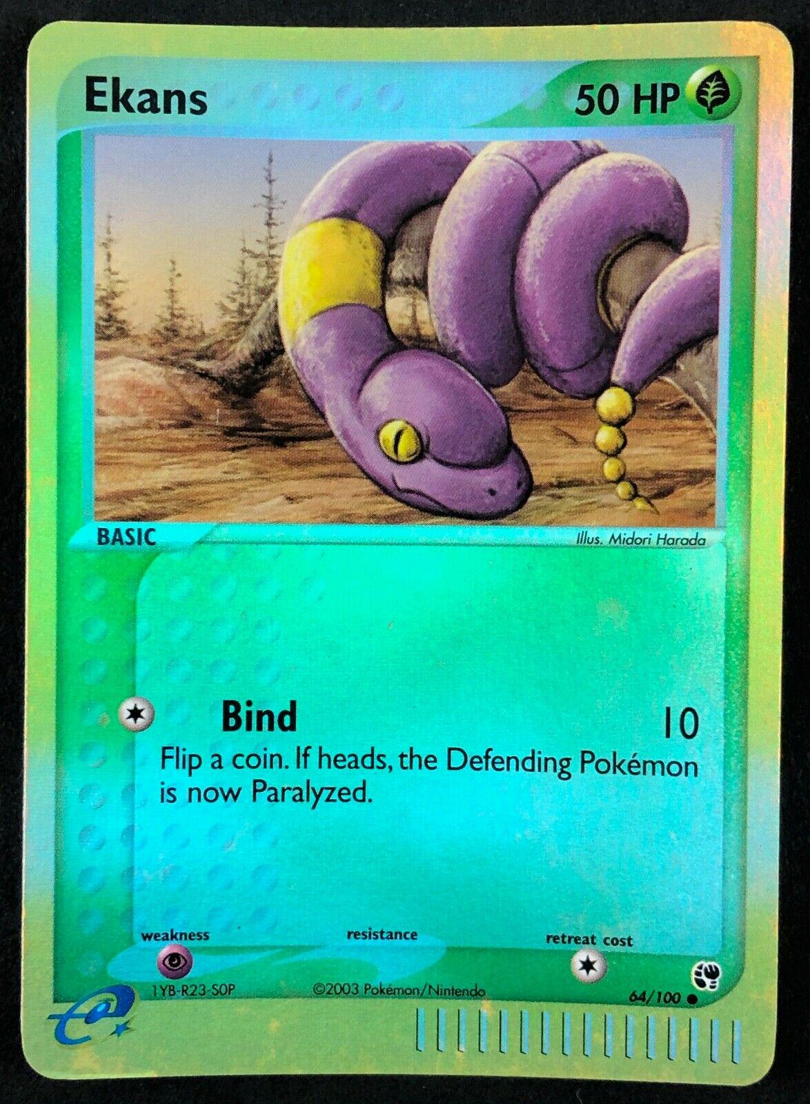 Ekans 64/100 - EX Sandstorm