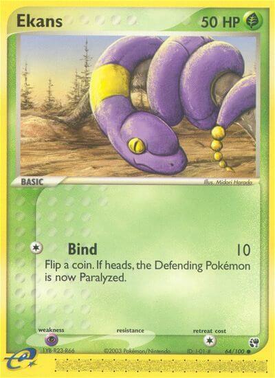 Ekans 64/100 - EX Sandstorm