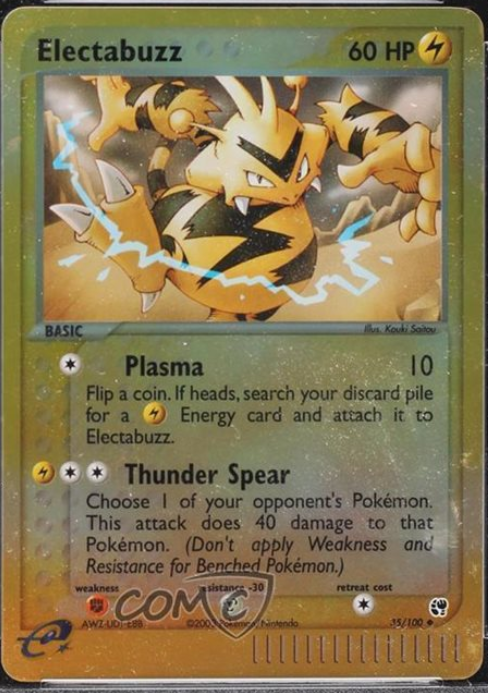 Electabuzz 35/100 - EX Sandstorm
