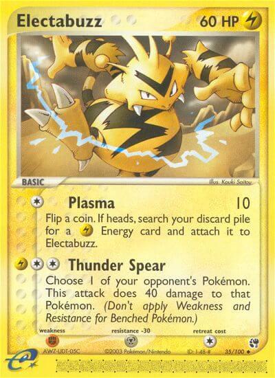 Electabuzz 35/100 - EX Sandstorm