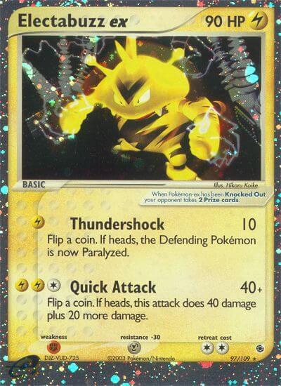 Electabuzz 97/109 - EX Ruby & Sapphire
