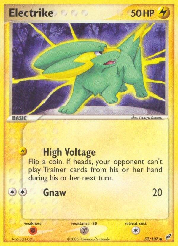 Electrike 59/107 - EX Deoxys