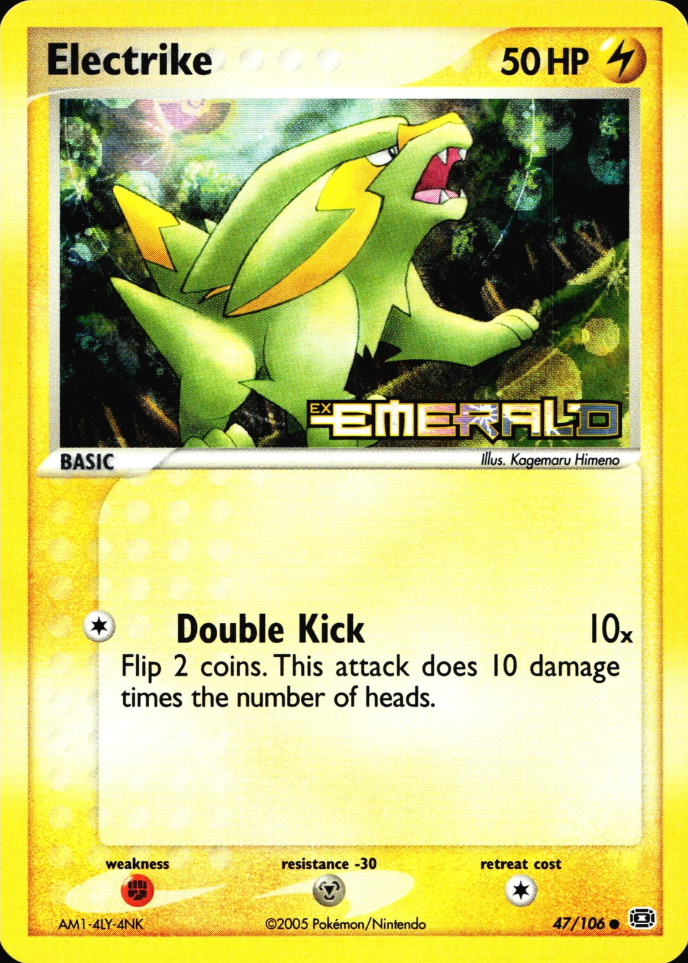 Electrike 47/106 - EX Emerald