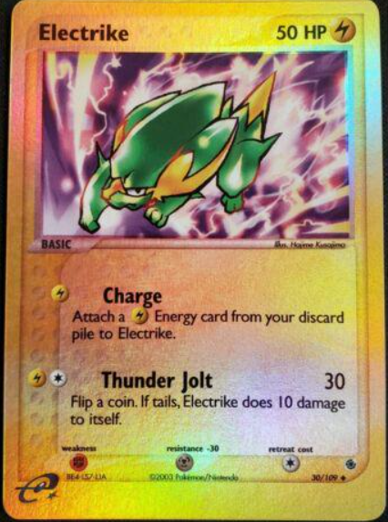 Electrike 30/109 - EX Ruby & Sapphire