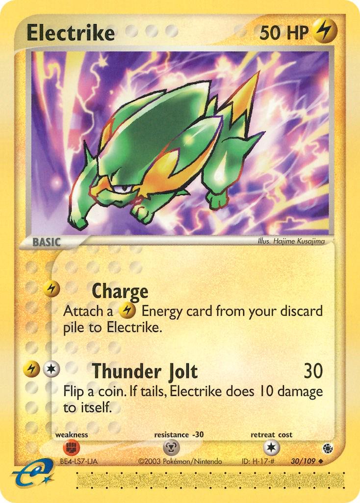 Electrike 30/109 - EX Ruby & Sapphire