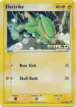 Electrike 48/106 - EX Emerald