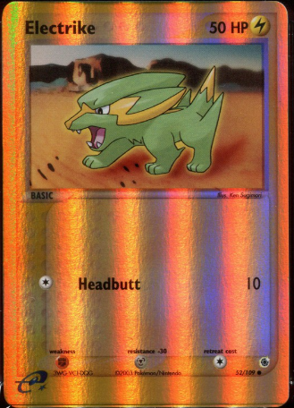 Electrike 52/109 - EX Ruby & Sapphire