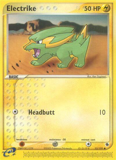 Electrike 52/109 - EX Ruby & Sapphire