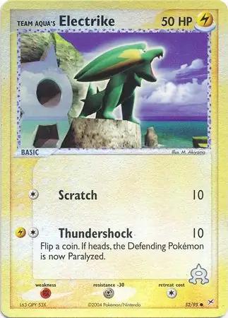 Electrike 52/95 - EX Team Magma vs Team Aqua