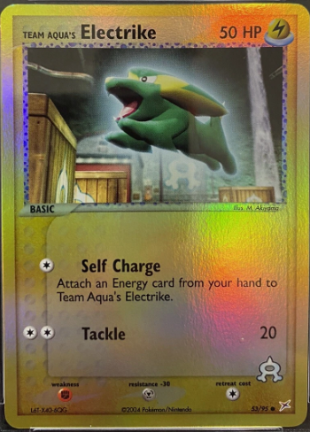 Electrike 53/95 - EX Team Magma vs Team Aqua