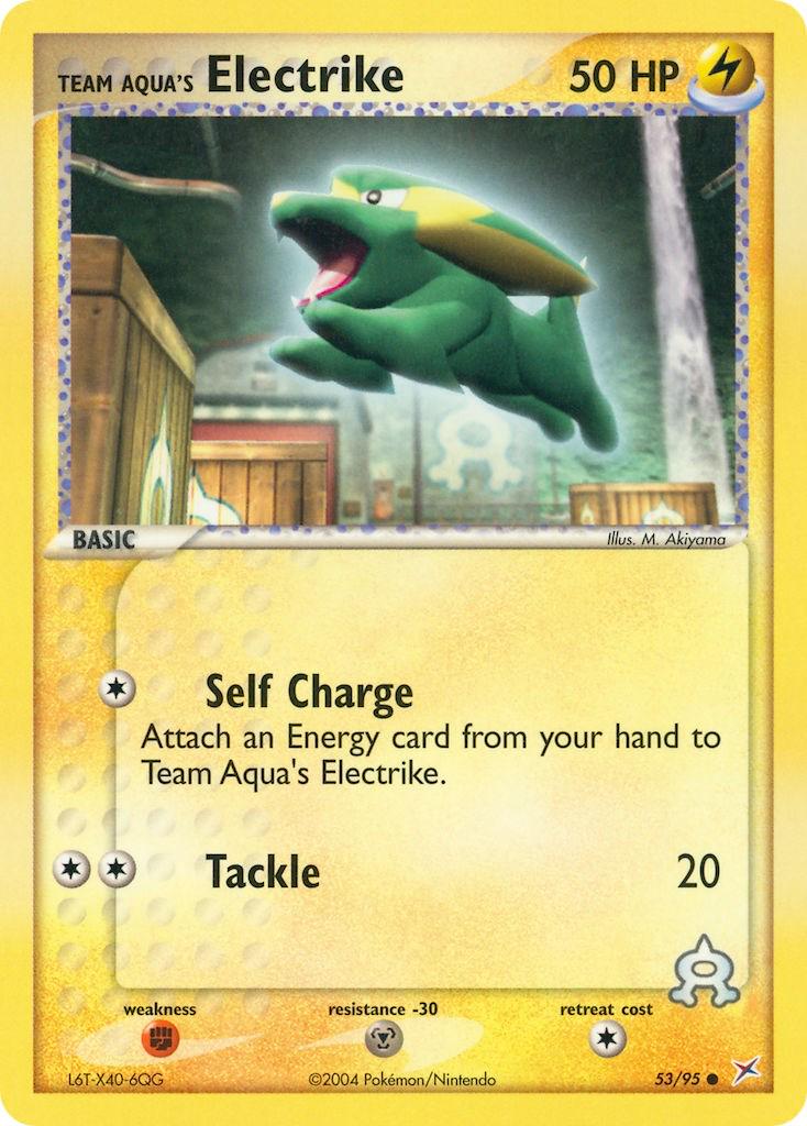 Electrike 53/95 - EX Team Magma vs Team Aqua