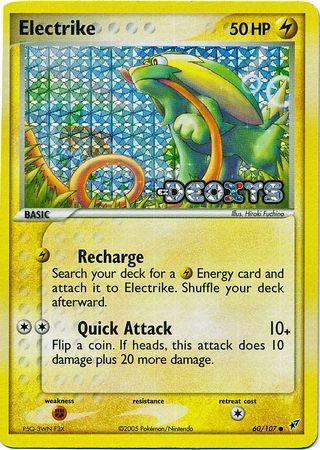 Electrike 60/107 - EX Deoxys