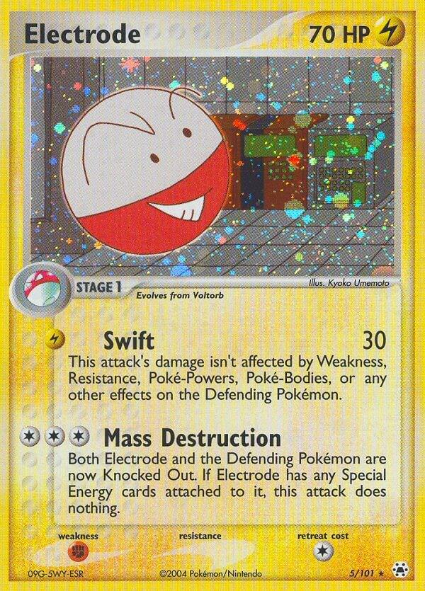 Electrode 5/101 - EX Hidden Legends