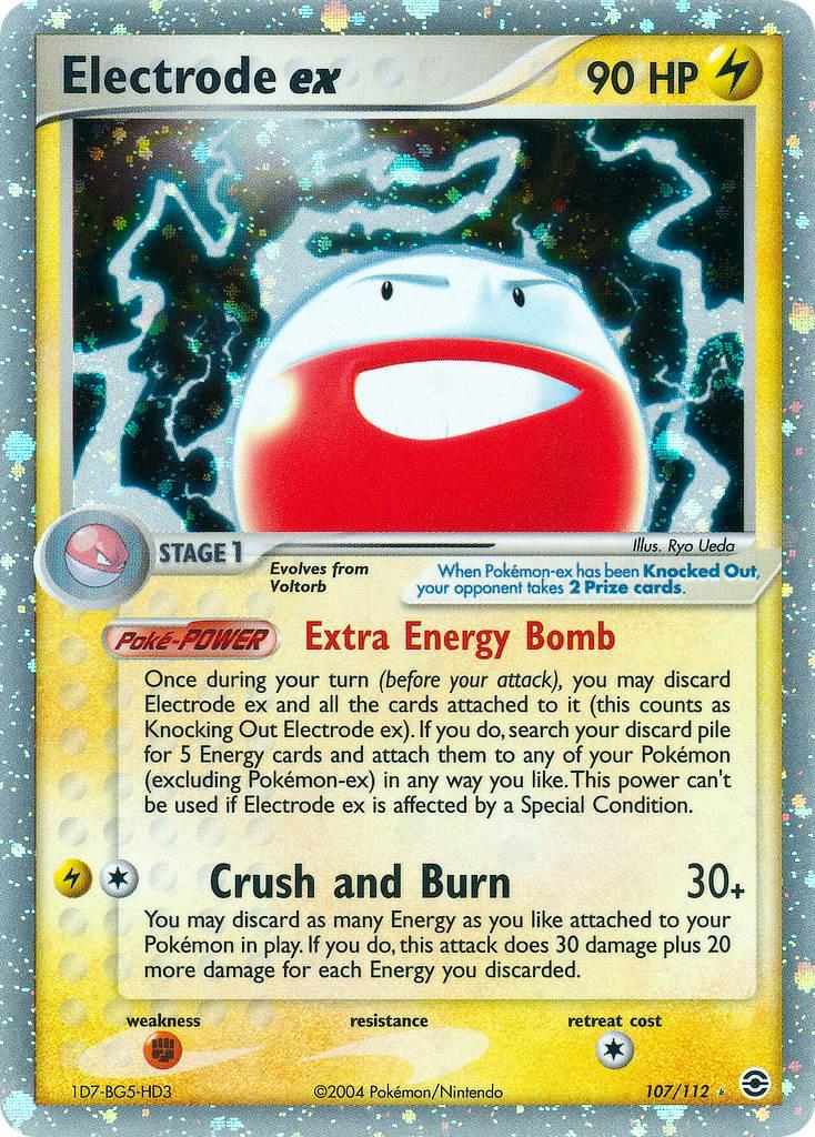 Electrode EX 107/112 - EX Fire Red & Leaf Green