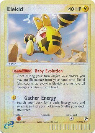 Elekid 36/100 - EX Sandstorm