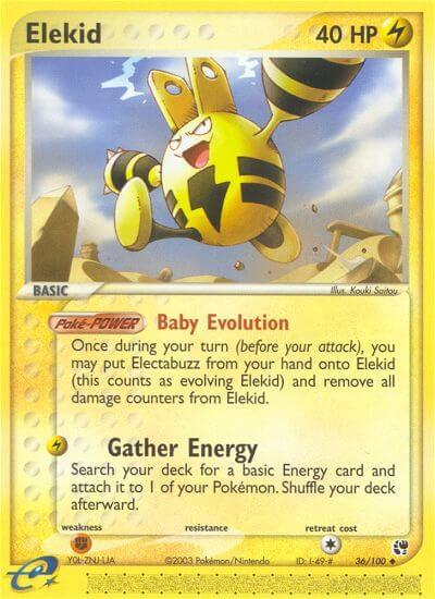 Elekid 36/100 - EX Sandstorm