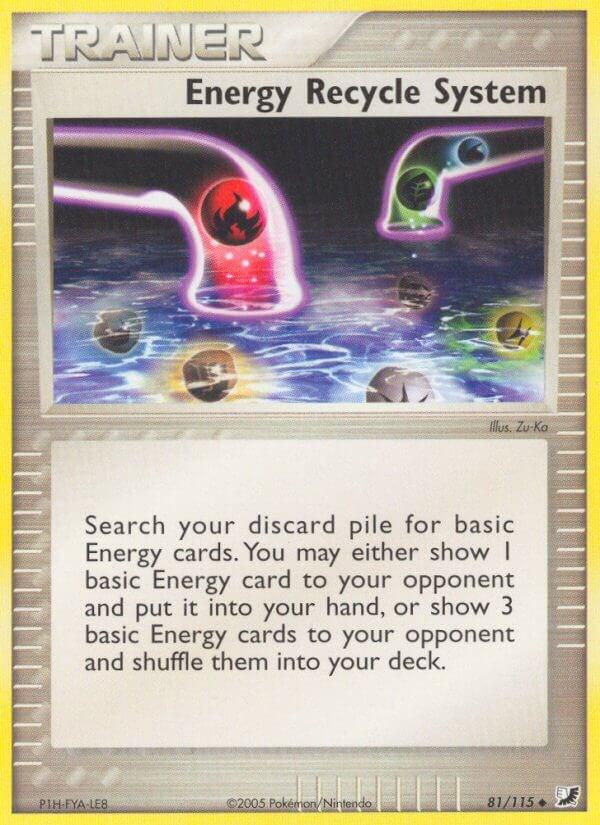 Energy Recycle System 81/115 - EX Unseen Forces