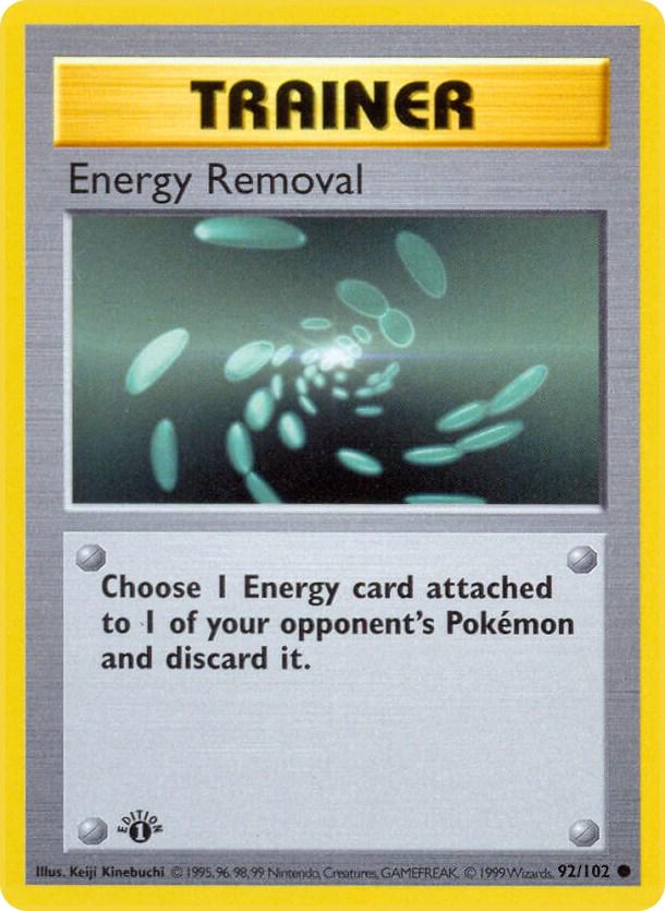 Energy Removal 92/102 - Base Set