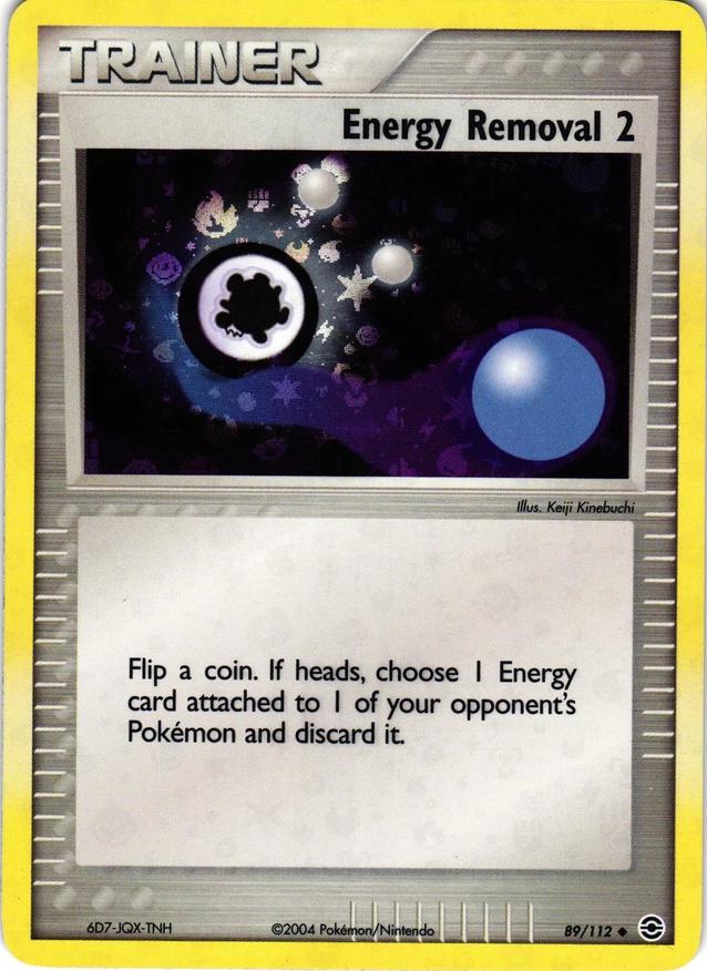 Energy Removal 2 89/112 - EX Fire Red & Leaf Green