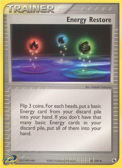 Energy Restore 81/109 - EX Ruby & Sapphire