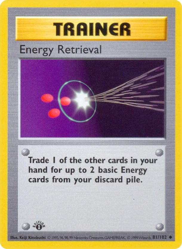Energy Retrieval 81/102 - Base Set