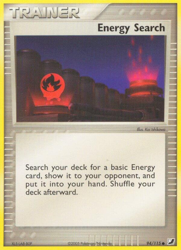 Energy Search 94/115 - EX Unseen Forces