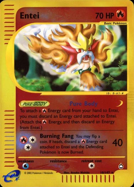 Entei 10/147 - Aquapolis