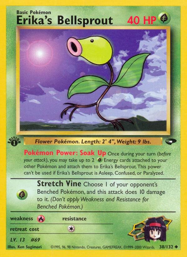 Erika's Bellsprout 38/132 - Gym Challenge