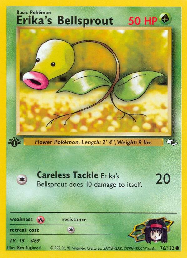 Erika's Bellsprout 76/132 - Gym Heroes