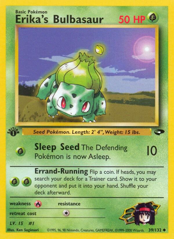 Erika's Bulbasaur 39/132 - Gym Challenge