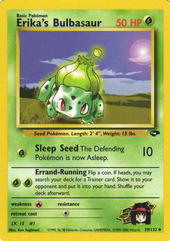 Erika's Bulbasaur 39/132 - Gym Challenge