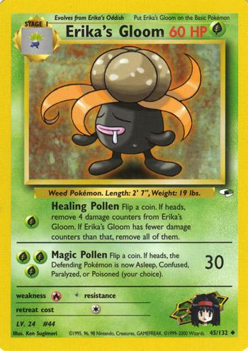 Erika's Gloom 45/132 - Gym Heroes