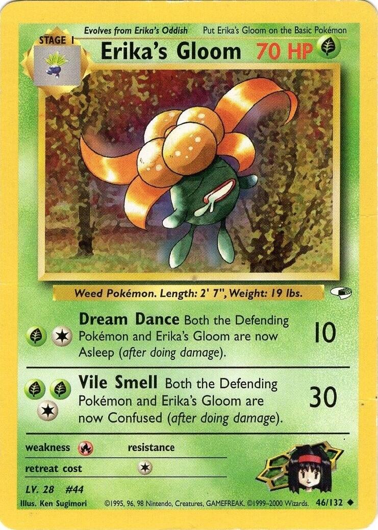 Erika's Gloom 46/132 - Gym Heroes